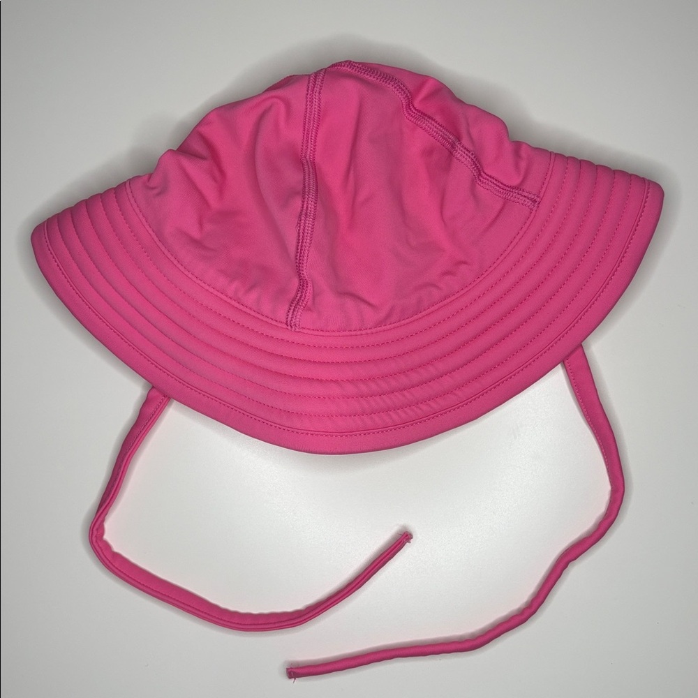NWT Hanna Andersson Baby Swim Sun Hat, Pink Flash,‎ Size XS